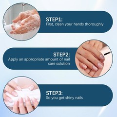 2X 3-Day Nail Strengthening Oil Quick Dry Moisturize Repair Fragile Peeling Nail