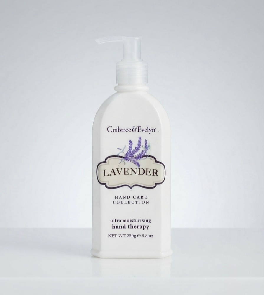 CRABTREE & EVELYN LAVENDER ULTRA MOISTURIZING HAND THERAPY 8.8 oz NEW OLD STOCK