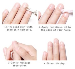 Cuticle Revitalizer Oil Pen Nail Care Moisturizing Dry Skin Manicure Treatment