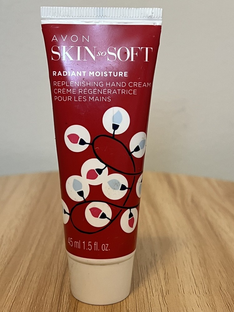 Avon Skin So Soft REPLENISHING HAND CREAM Radiant Moisture 1.5 Fl oz Brand New