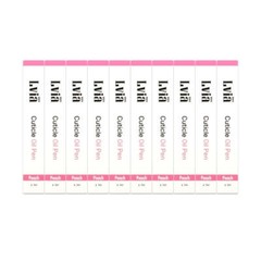 Lvia Cuticle Oil Pen Peach 3ml*10Pcs – FREE SHIPPING
