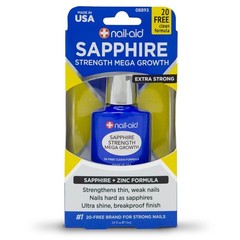 Sapphire Nail Strengthener & Mega Growth Treatment – 3 Day Results, Clear, 0….