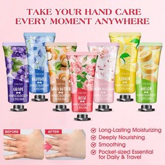 VISCOO 7 Pack Hand Cream Gifts Set for Women, Teacher Appreciation Gift / Gradua