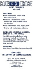 Blue Cross Cuticle Remover 6 Oz (Original Version 1)