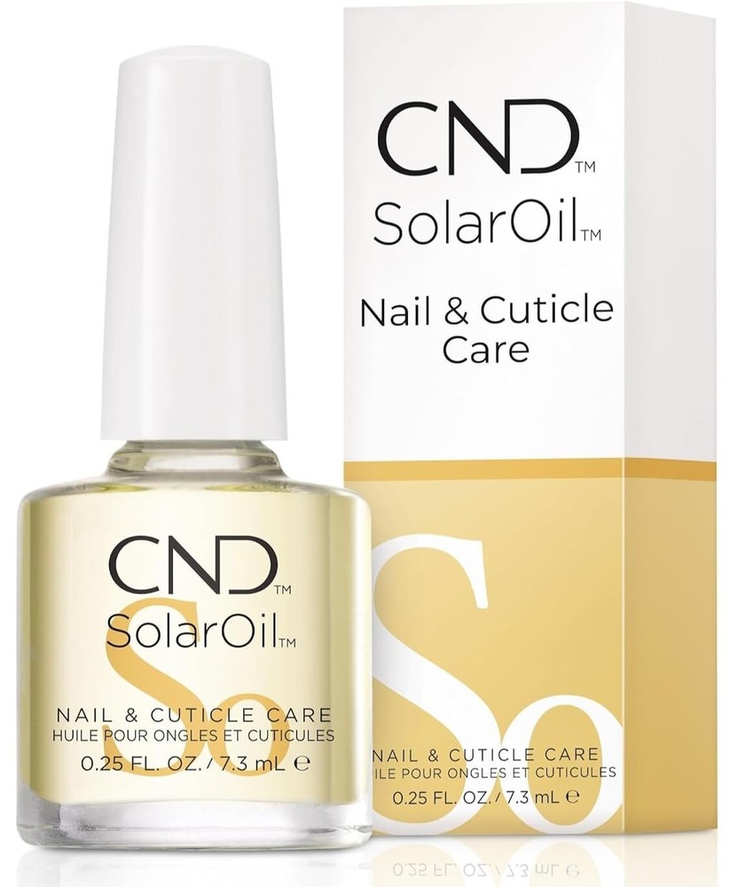 CND SolarOil Nail and Cuticle Care, Natural Blend of Jojoba, Cuticle Oil (D821)