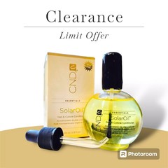 CND Essentials SOLAR OIL 2.3 oz Nail Cuticle Conditioner Polish Treatment Salon