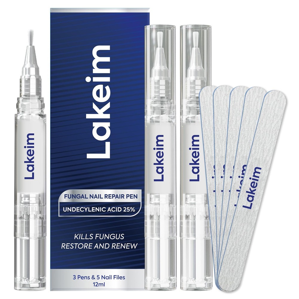 Toenail Fungus Treatment Extra Strength: 25% 0.14 Fl Oz (Pack of 3), Blue