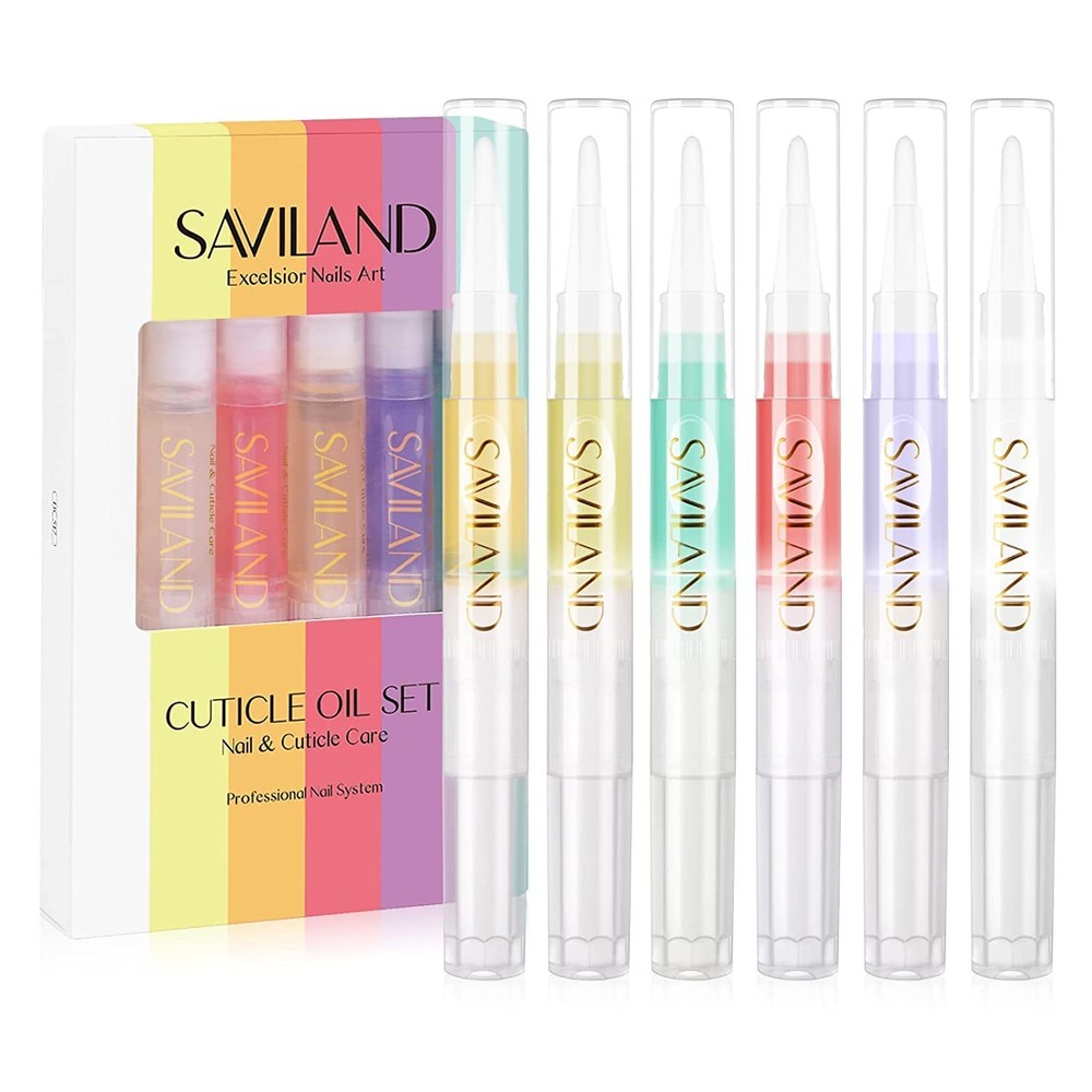 SAVILAND Natural Cuticle Oil Pen: Revitalizing Vitamin E Nail & Cuticle Care
