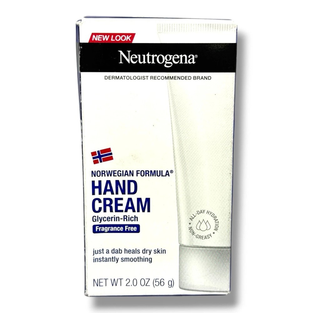 Neutrogena Norwegian Formula Hand Cream Glycerin-Rich Fragrance-Free 2.0oz./56g