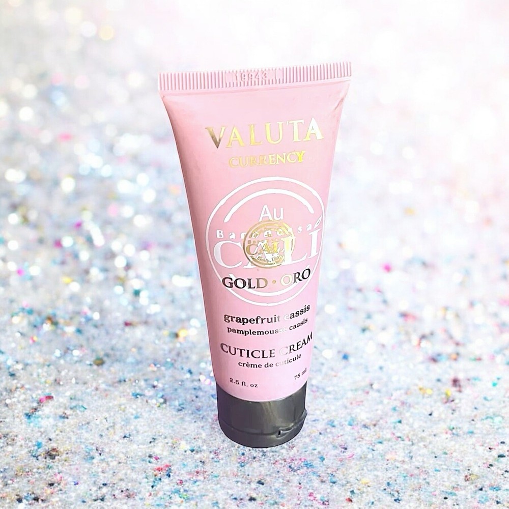Valuta Currency Gold Grapefruit Cassis Cuticle Cream 2.5 oz New Without Box
