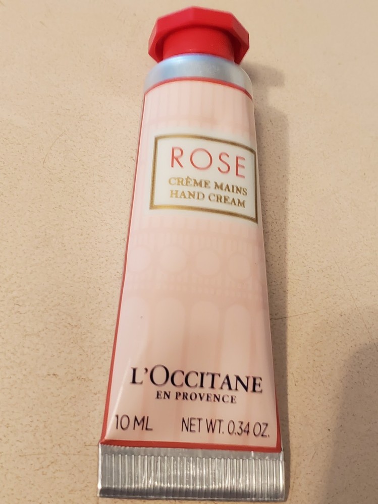 L’OCCITANE Rose Hand Cream .3oz /10mL NEW Tube Bundle Immortell Divine Youth Oil