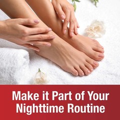 Kerasal Nighttime Intensive Foot Repair, Skin 1 Ounce (Pack of 1), Clear