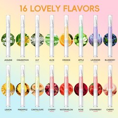 16 PCS Cuticle Oil Pen for Nails Cuticle Revitalizer Oil Pens Set Nail Care N…