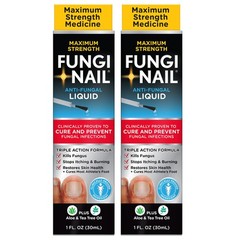 Fungi-Nail Anti-Fungal Liquid Solution, 1 Oz (Pack of 2), 1 Fl 2)