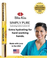 Bliss Kiss | 1 Crisp Fragrance | Nail Oil Cuticle Pen w/Vitamin E & Jojoba⏤Nail