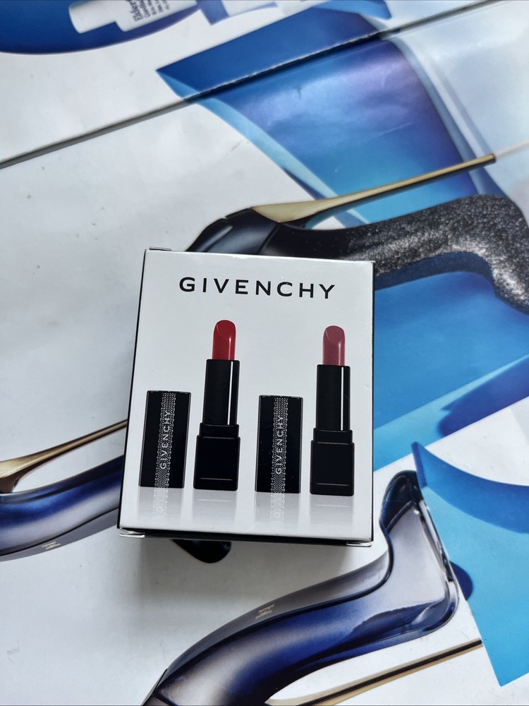 Givenchy “LOVE” My Mini Lip Duo boxed set W/ ROSE nocturne & Rouge INTERDIT