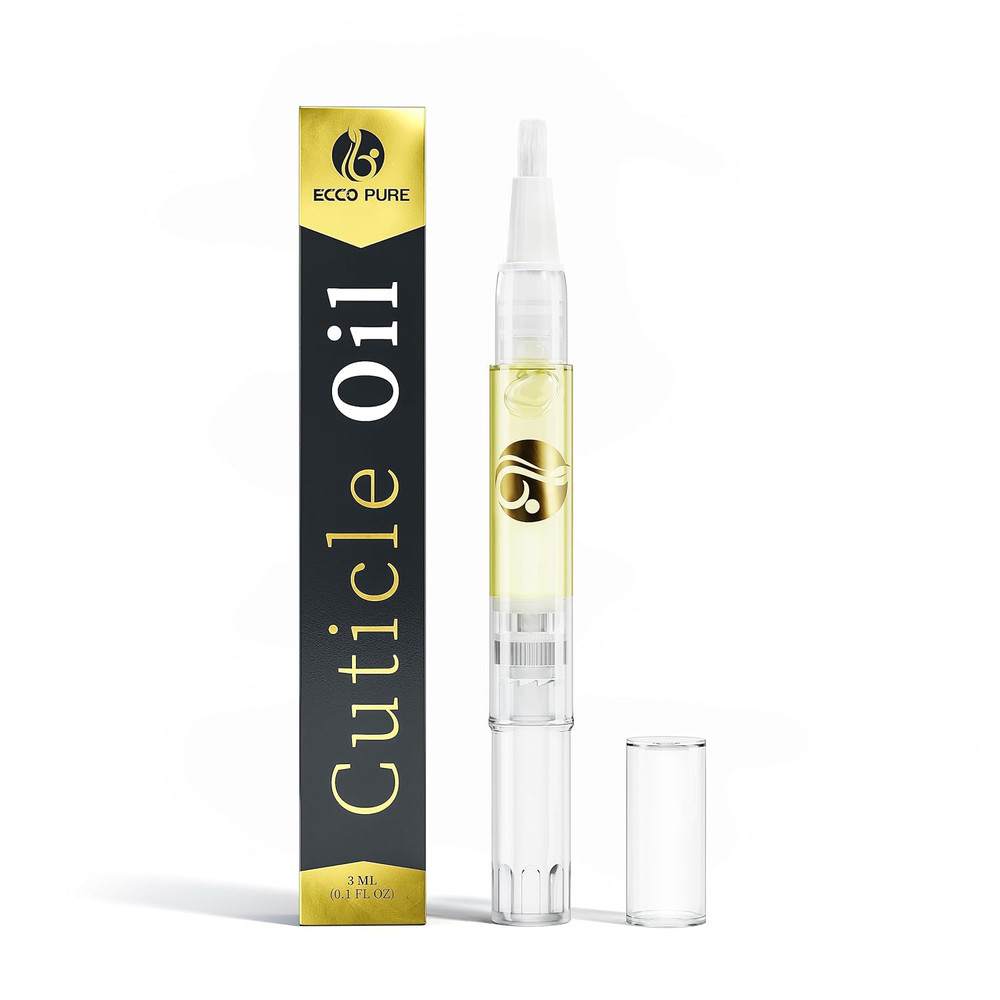 Cuticle Oil Pen with Vitamin E – Nail & Cuticle Moisturizing Oil – Mess-Free Bru