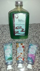 Hand Cream Set -Pack of 3 Hand Cream. Shea Almond, Jasmine, Peony & 1 Foam Bath