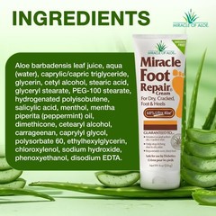 Miracle Foot Repair Cream, 8 oz + 1 Hand 4.5 Ounce (Pack of 2)