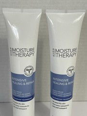 Avon Moisture Therapy Intensive Healing Repair Hand Cream 4.2oz 2 Bottles New F3
