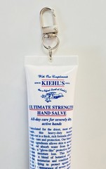 KIEHL’S Ultimate Strength Hand Salve 1.0OZ/30ML TRAVEL Key Chain Fob Bag Charm