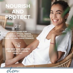 Elon Lanolin-Rich Nail Conditioner , Strengthens Nails & Protects Cuticles ,