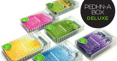 50 Packs VOESH Pedicure Spa Set 4-in-1 Salt/Scrub/ Masque/ Massage Lotion