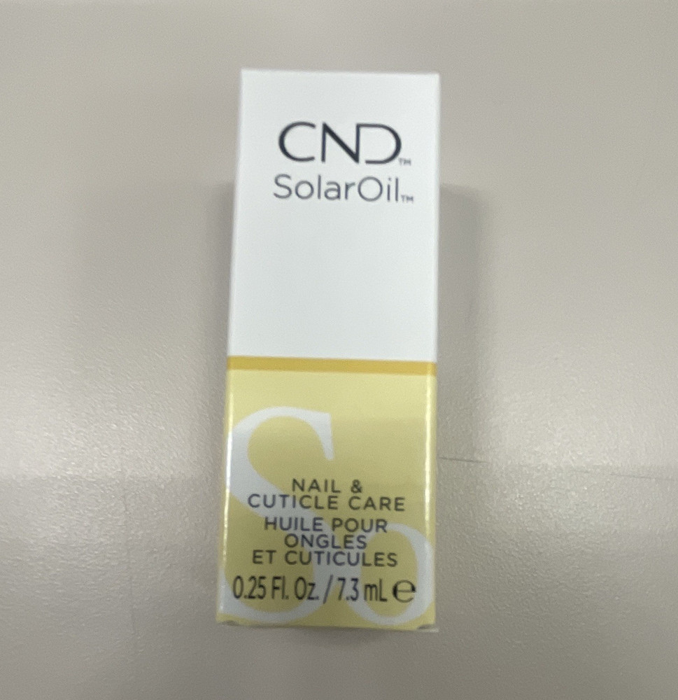 CND SolarOil Cuticle Nourishing Oil 0.25 fl oz / 7.3 mL Almond Jojoba