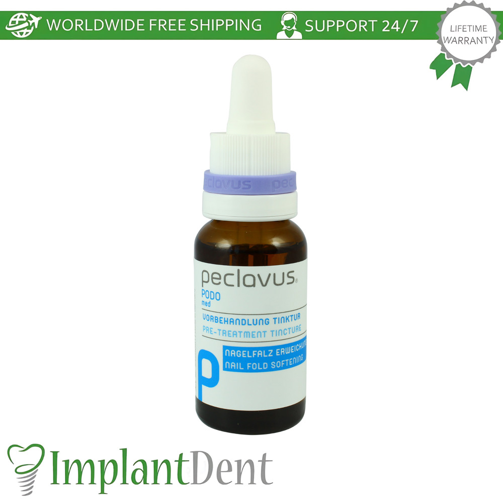 Ruck Peclavus PODOmed Vegan Softening Nail Fold Tincture for Dry Hard Skin Care