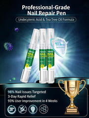 2026 Upgrade Toenail Fungus Treatment【GMP 0.34 Fl Oz (Pack of 3), White