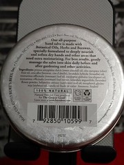 Burt’s Bees 100% Natural Hand Salve – 3 Ounce Tin NEW sealed