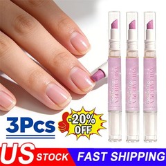 Oil 2-In-1Cuticle Pusher Pen, Ceramic Cuticle Oil Cuticle Pusher Nail Oil Pen US