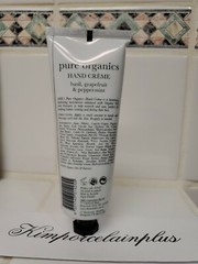 OM SHE Australian Made Pure Organic Hand Cream Basil,Grapefruit & Peppermint