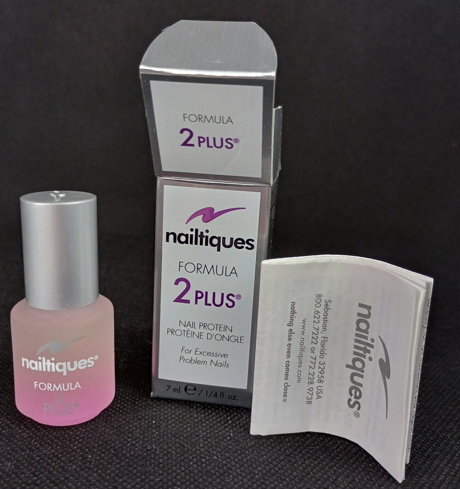 Nailtiques Formula 2 Plus Nail Protein 7ml NIB