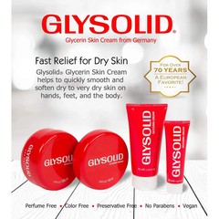 GLYSOLID Glycerin Cream DRY SKIN Softening Moisturizer ( 6 Packs X 250 ml )