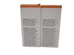 Lot of 2 Cured By Julep Be Strong Nail Primes + Conditions Clear 15 ml x 2 BNIB