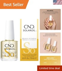 Luxury Cuticle Oil – CND SolarOil with Jojoba & Rice Bran for Healthy Nails