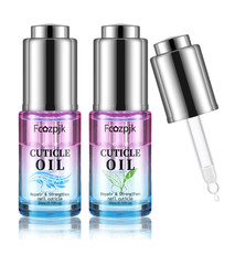 Revitalizing Cuticle Oil, 2PCS Cuticle Oil for Nails, Green Tea & Ocean Scent, M
