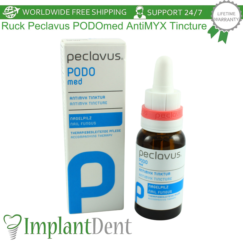 Ruck Peclavus PODOmed AntiMYX Tincture Vegan Nail and Cuticle Herbal Formula