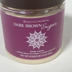 Beauticontrol Dark Brown Sugar Body Creme ~ 8 oz Cream