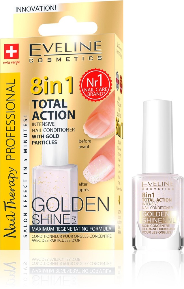 Total Action 8in1 Intensive Nail Therapy and Conditioner with Golden Shine