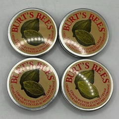 4PK Burt’s Bees Lemon Butter Cuticle Cream ~ 0.3 OZ Each ~ FAST SHIP ~ NEW