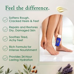 Dry Cracked Heels Repair with 3.4 Fl Oz (Pack of 1), + Pumice Stone