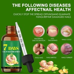 Natural Fingernail Essence Oil Nail Growth Strengthener Fungus Treatment Care