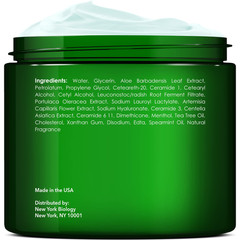 New York Biology Tea Tree Oil Foot Cream for Dry 8.00 Ounce (Pack of 1)