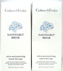 Crabtree & Evelyn NANTUCKET BRIAR Hand Therapy 1.8 oz/50 g., NEW in Box X 2