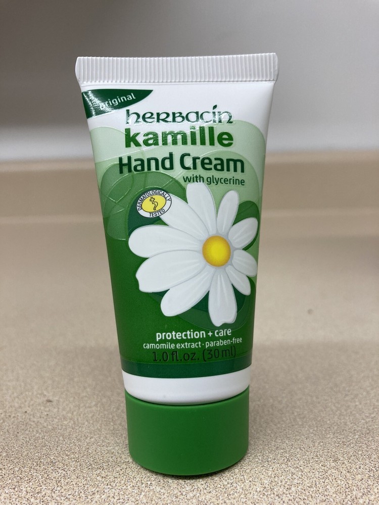 10 Tubes of Kamille Hand Cream by Herbacin With Glycerine (1oz Cream) BRAND NEW