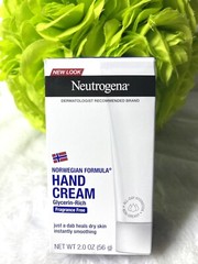 Neutrogena Norwegian Formula Dry Hand Cream, Fragrance-Free, 2 oz