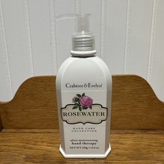 CRABTREE EVELYN ROSEWATER ULTRAMOISTURISING HAND THERAPY CREAM 8.8 oz PUMP USA