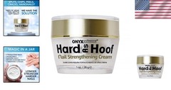 Onyx Hard As Hoof – Nourishing Nail Cream, 1 oz, Prevents Breaks & Splits